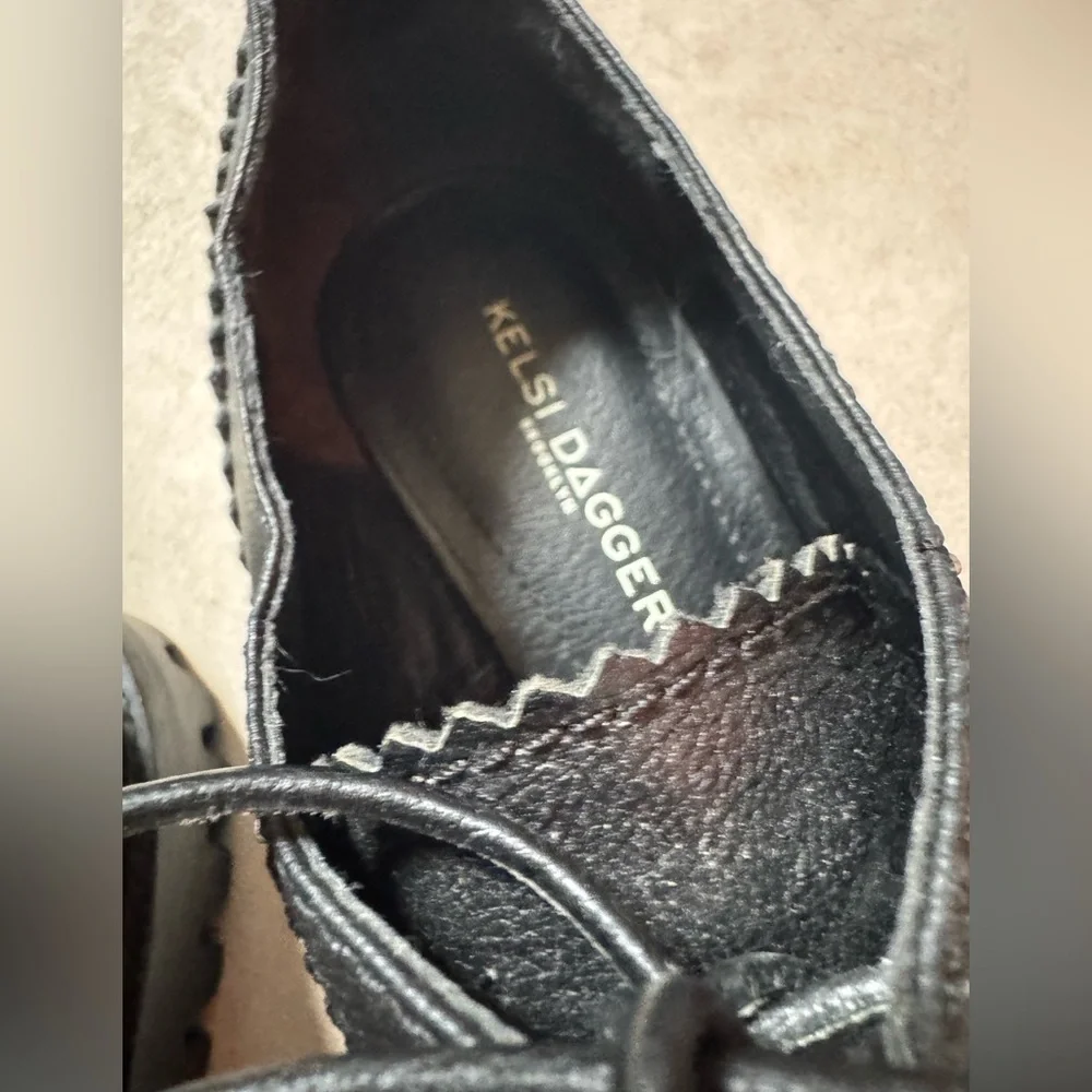 Kelsi Dagger Studded Oxfords - Picture 3 of 4
